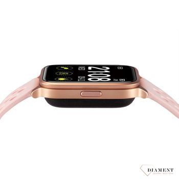 Smartwatch damski z różowym paskiem 'Różowy Sport' RNCE58RIBX03AX (3).jpg